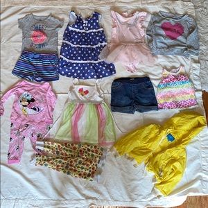 24 month old girl 12 item bundle